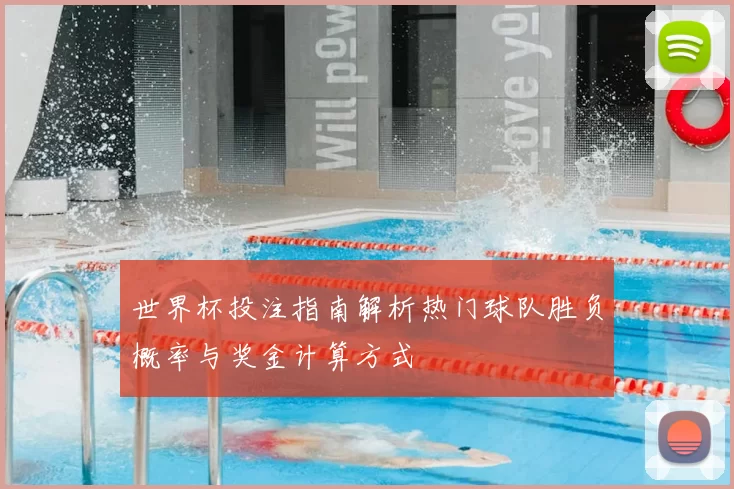 世界杯投注指南解析热门球队胜负概率与奖金计算方式