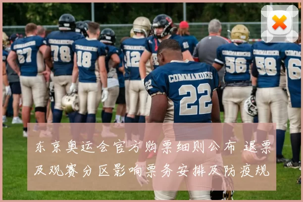 东京奥运会官方购票细则公布 退票及观赛分区影响票务安排及防疫规定